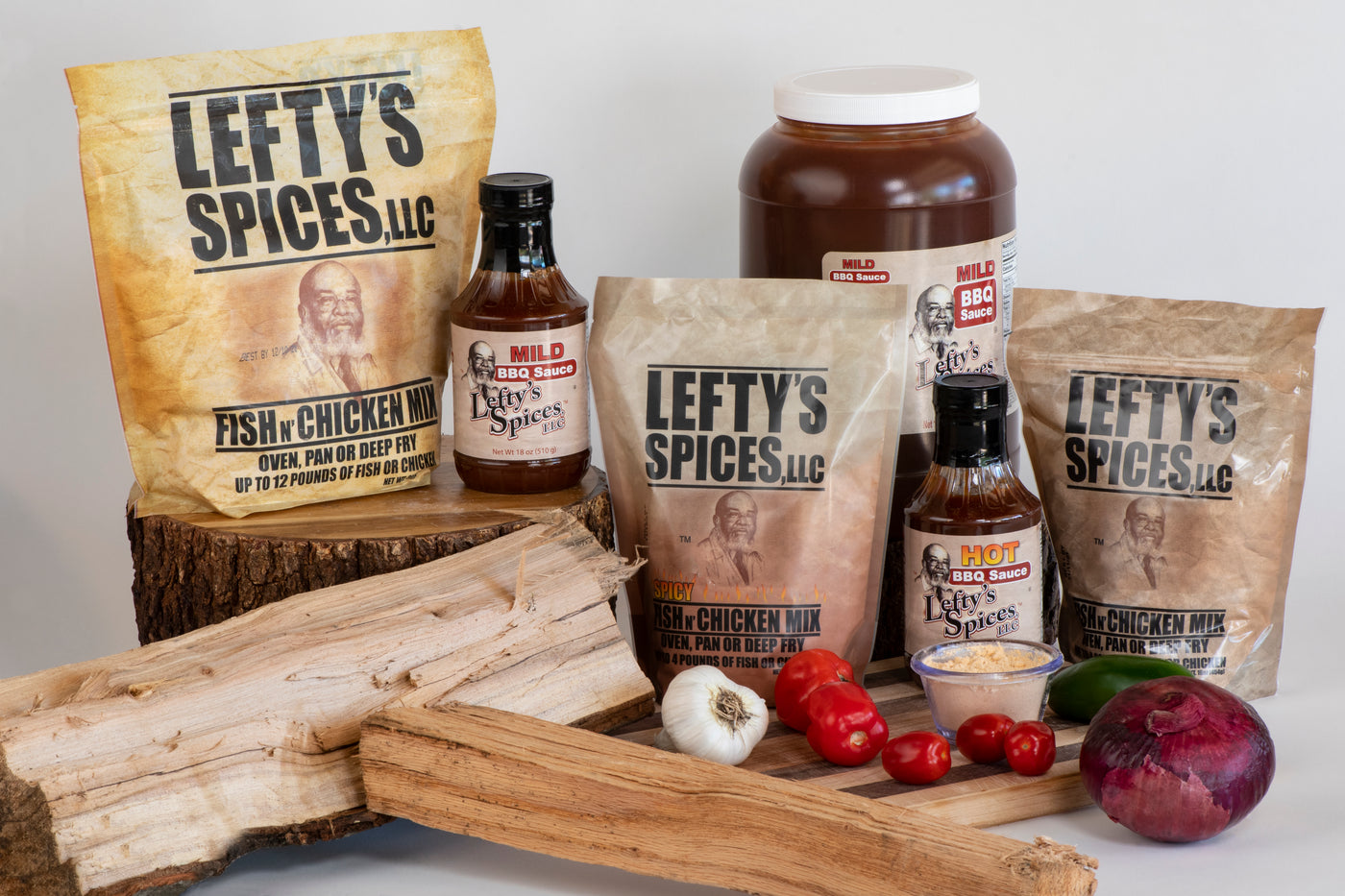 leftys fry batters and spices