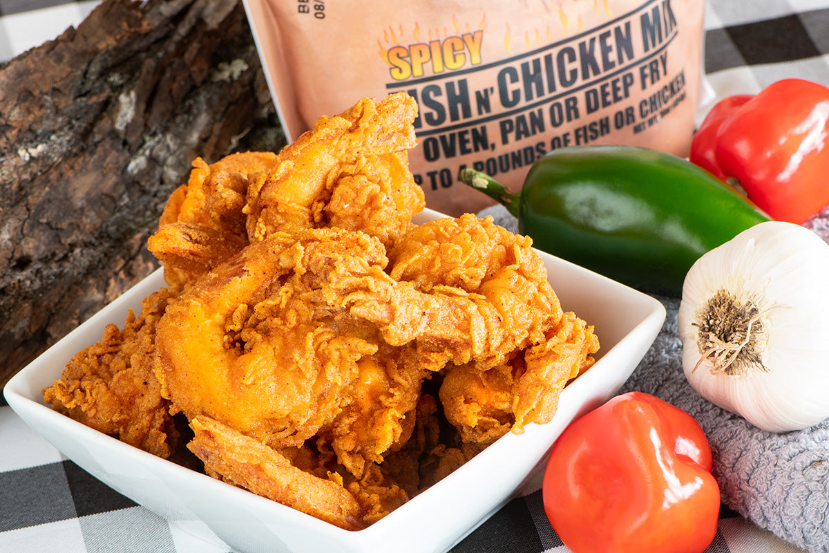 Fry Batter With Lefty’s Famous Seasoning | Lefty’s Fish N Chicken Mix ...